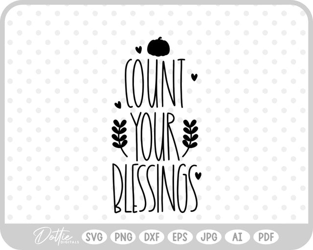 Thanksgiving Quote Fall SVG DottieDigitals 