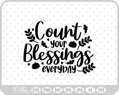 Thanksgiving Quote Fall SVG DottieDigitals 