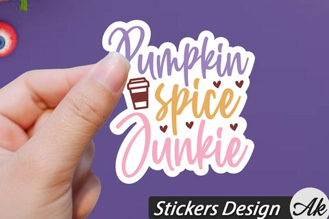 Thanksgiving Stickers Bundle SVG akazaddesign 