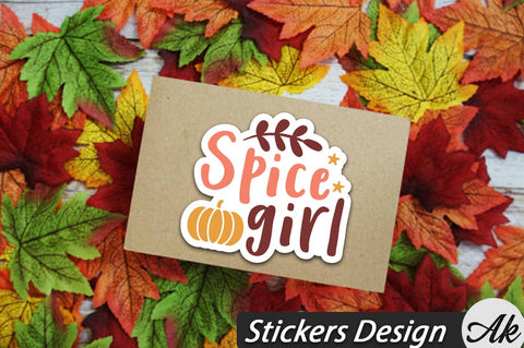 Thanksgiving Stickers Bundle SVG akazaddesign 