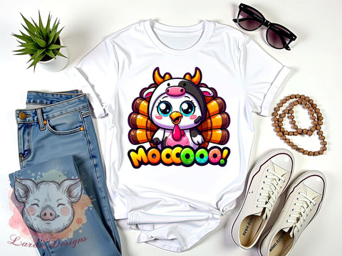 Thanksgiving Sublimation, Turkey Bowl Graphic, Cute Turkey Design, Fall Decor PNG, Moo Bowl Art, Thanksgiving Digital Download, Autumn Sublimation Files, Farmhouse Thanksgiving Sublimation Lara' s Designs 