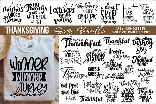 Thanksgiving SVG BUndle SVG orpitasn 