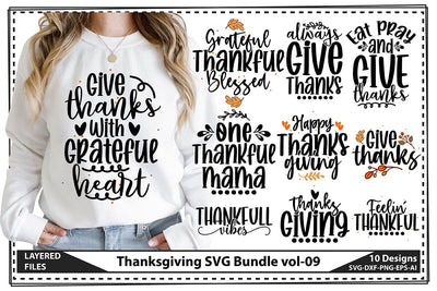 Thanksgiving SVG Bundle vol-09 SVG shah alam 