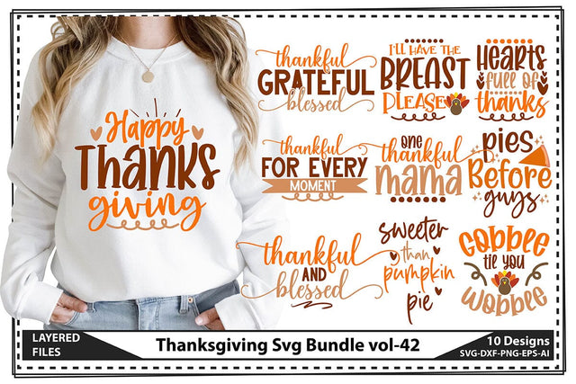 Thanksgiving Svg Bundle vol-42 SVG shah alam 