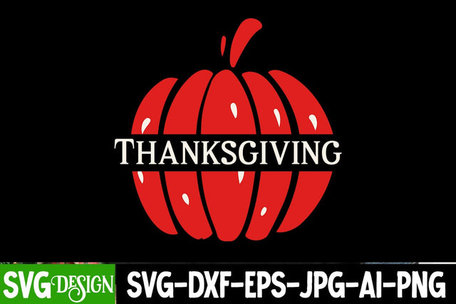 Thanksgiving SVG Cut File, Thanksgiving SVG Design ,Happy Thanksgiving Sublimation Design, Happy Thanksgiving Sublimation Bundle SVG BlackCatsMedia 