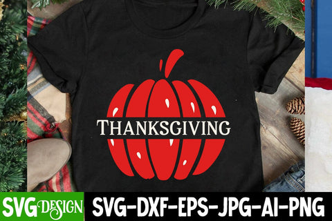 Thanksgiving SVG Cut File, Thanksgiving SVG Design ,Happy Thanksgiving Sublimation Design, Happy Thanksgiving Sublimation Bundle SVG BlackCatsMedia 