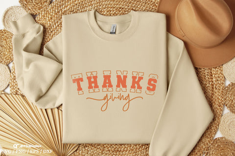 Thanksgiving Svg, Fall Svg, Thankful Svg, Thanksgiving T-shirt Design SVG Artinrhythm shop 