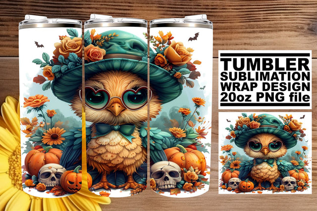 Thanksgiving Turkey Design Tumbler Wrap - 20oz Sublimation afrosvg 