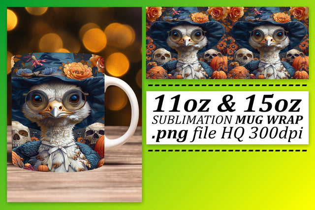 Thanksgiving Turkey Mug Wrap Sublimation 11oz/15oz Sublimation afrosvg 