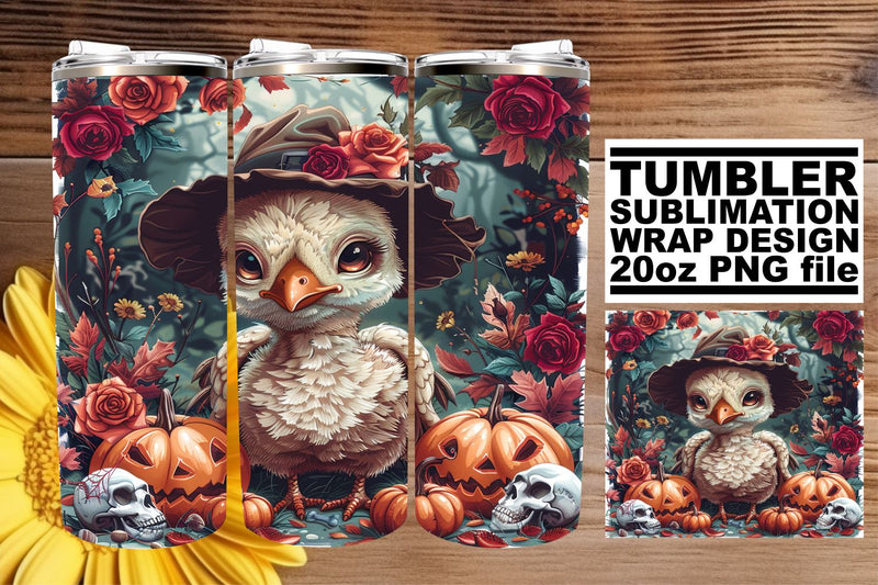 Thanksgiving Turkey Tumbler Wrap - 20oz Design Sublimation afrosvg 