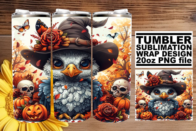 Thanksgiving Turkey Tumbler Wrap for Sublimation - 20oz Sublimation afrosvg 