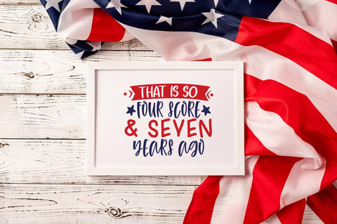 That is so four score and seven years ago SVG Design SVG Designangry 