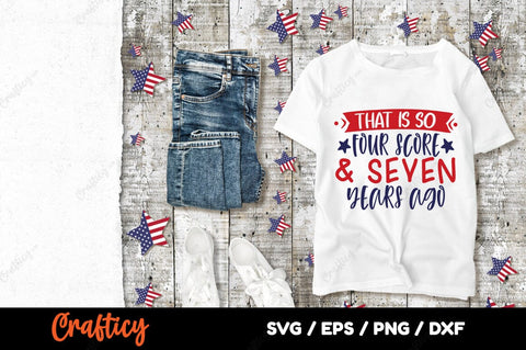 That is so four score and seven years ago SVG Design SVG Designangry 