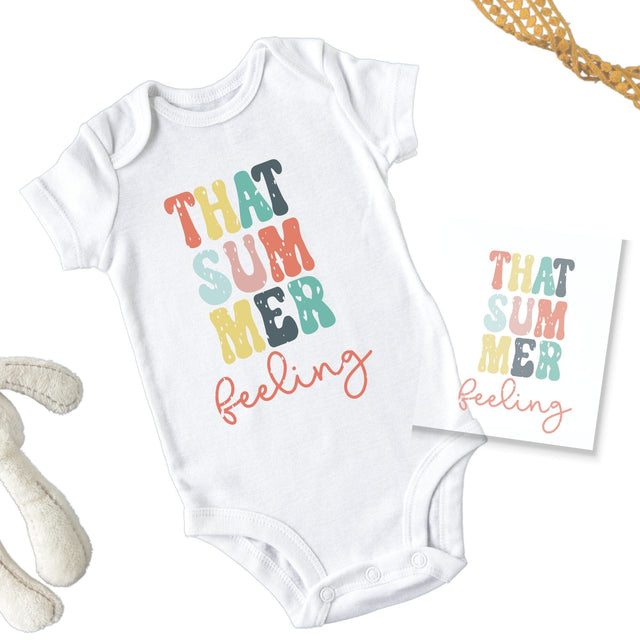 That Summer Feeling Iron-On Transfer (Non Distressed) Physical So Fontsy T-Shirt Iron-On Transfer Shop