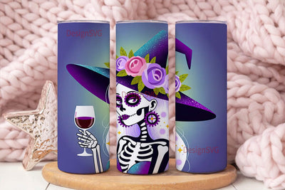 That Witch Halloween Tumbler Wrap Sublimation DesignSVG 