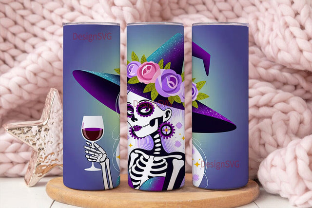 That Witch Halloween Tumbler Wrap Sublimation DesignSVG 