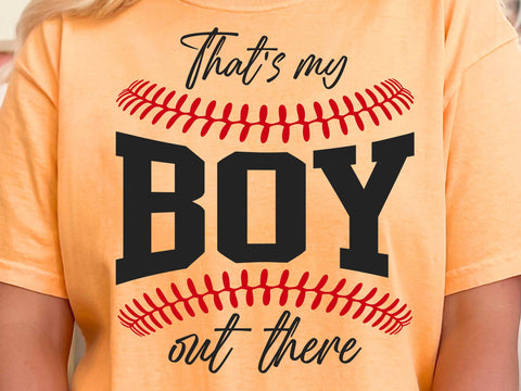 That's my Boy SVG PNG Baseball Mom Shirt Sideline Cheer Varsity Baseball Mom Dad Game Day Sports Team Baseball Shirt SVG DesignDestine 