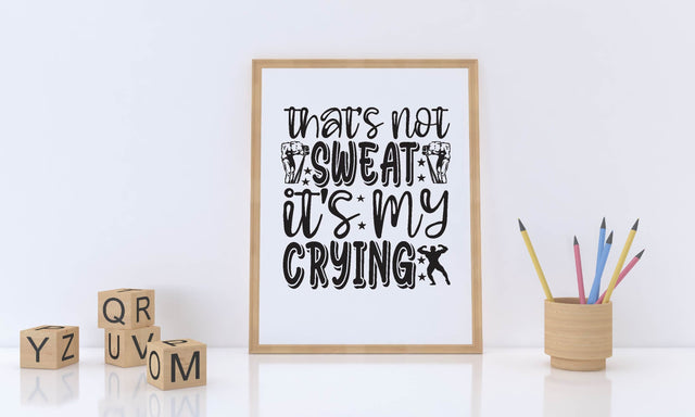 that’s not sweat it's my crying svg t shirt design SVG sk.swapon Roy 