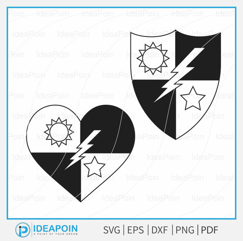 The 75th Ranger Regiment svg, Ranger Wife Vector, 1st Ranger, UV Protected, battalion sleeve rangers, 1st Ranger Battalion Insignia SVG SVG Dinvect 