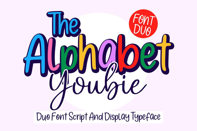 The Alphabet Youbie Font Studio Natural Ink 