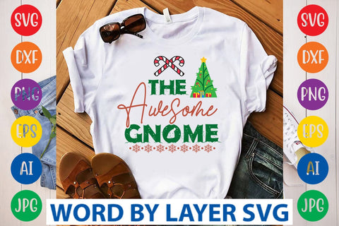 The Awesome Gnome svg design SVG Rafiqul20606 