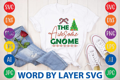 The Awesome Gnome svg design SVG Rafiqul20606 