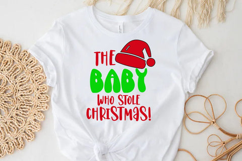 The Baby Who Stole Christmas SVG SVG FiveStarCrafting 