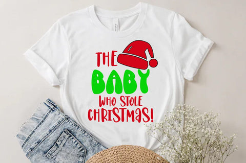 The Baby Who Stole Christmas SVG SVG FiveStarCrafting 
