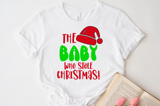 The Baby Who Stole Christmas SVG SVG FiveStarCrafting 