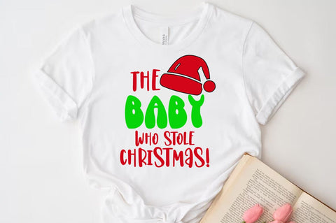 The Baby Who Stole Christmas SVG SVG FiveStarCrafting 