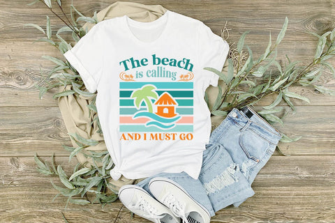 The beach is calling and i must go SVG Angelina750 