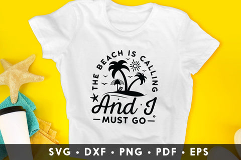 The Beach is Calling and I Must Go SVG SVG CraftLabSVG 