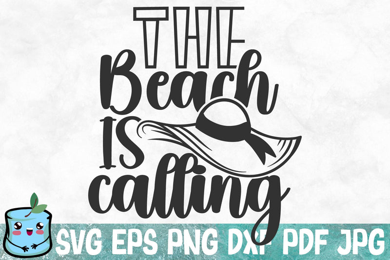 The Beach Is Calling SVG MintyMarshmallows 