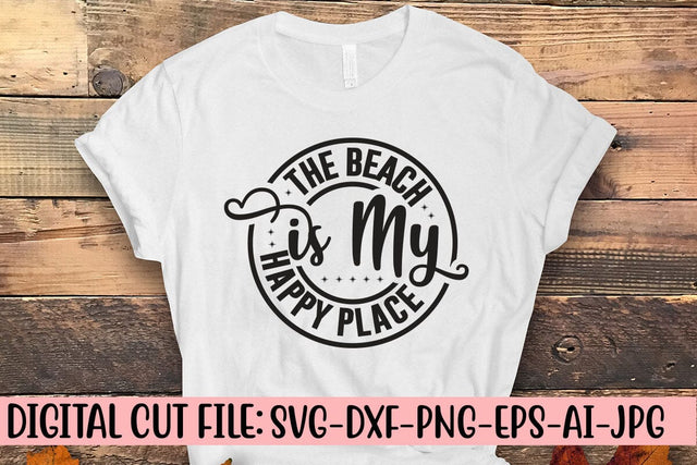The Beach Is My Happy Place SVG SVG Syaman 