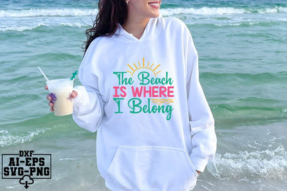 The Beach Is Where I Belong Svg Cut Files Creative Art SVG CraftlabSvg55 