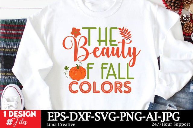 The Beauty Of Fall Colors SVG Cut File SVG Insomnia Std 