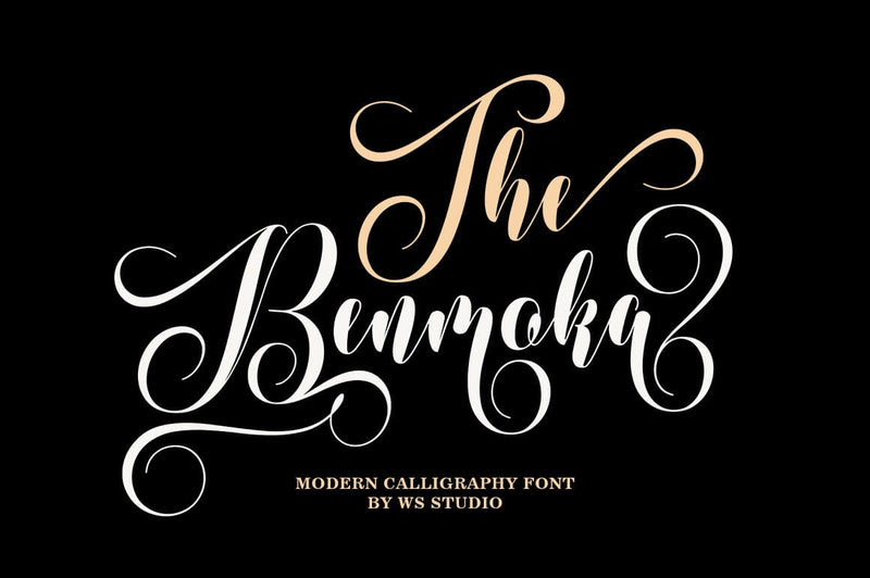 The Benmoka Font WsStudio 