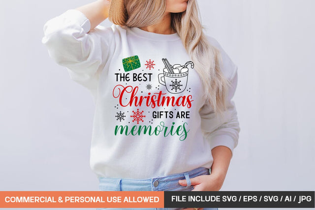 The Best Christmas Gifts Are Memories 1 Svg Design SVG designmaster24 