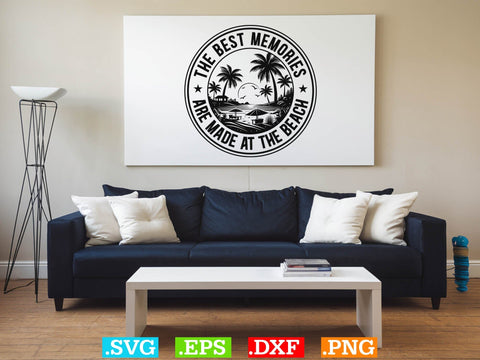 The Best Memories Are Made At The Beach Shirt, Beaches Love Me Svg, Family Vacation Svg SVG Creativeart88 