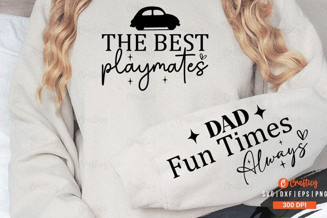 The best playmates Sleeve SVG Design SVG Designangry 