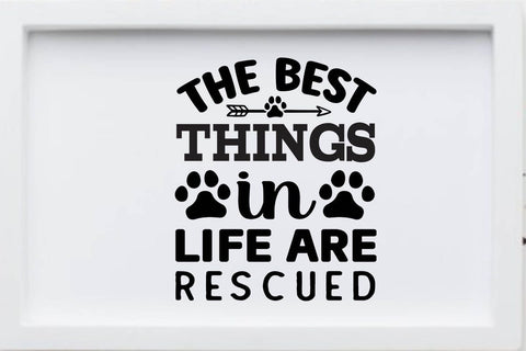 The best things in life are rescued SVG Angelina750 