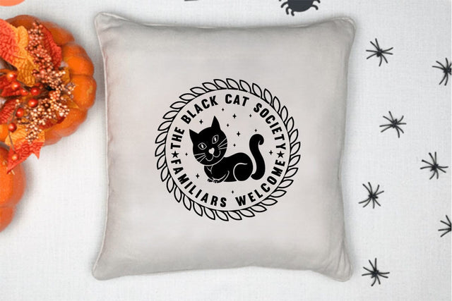 The black cat society familiars welcome SVG Angelina750 
