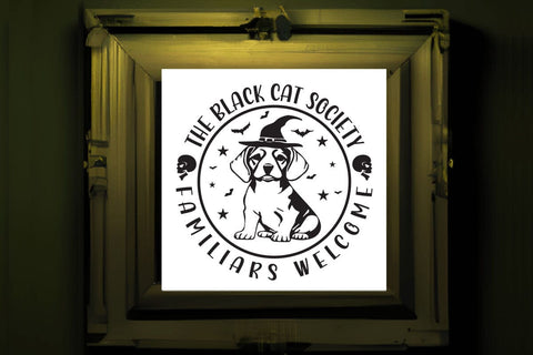 The black cat society familiars welcome SVG Angelina750 