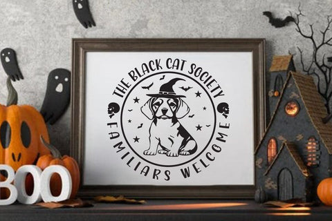 The black cat society familiars welcome SVG Angelina750 