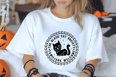 The black cat society familiars welcome SVG Angelina750 