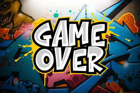 The Bolder Shadows - 3d Layered Graffiti Font Font Mozzatype 