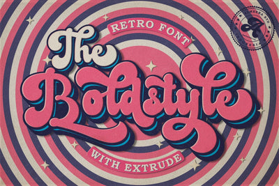 The Boldstyle | Retro Script Font studioalmeera 