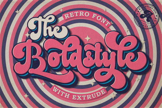 The Boldstyle | Retro Script Font studioalmeera 