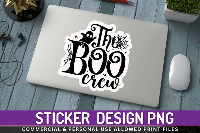 The boo crew Stickers Design Sublimation Regulrcrative 