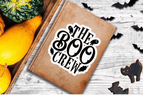 The boo crew Stickers Design Sublimation Regulrcrative 